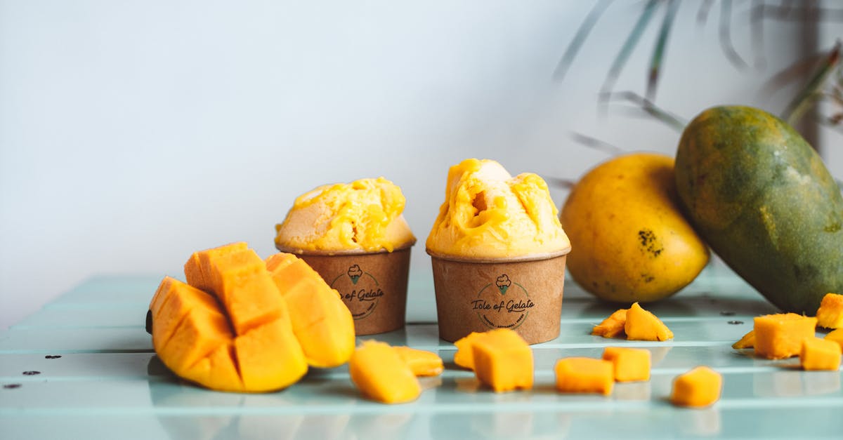 What do you make of these ingredients in Ice Cream? - Mango Ice Cream on a Cup