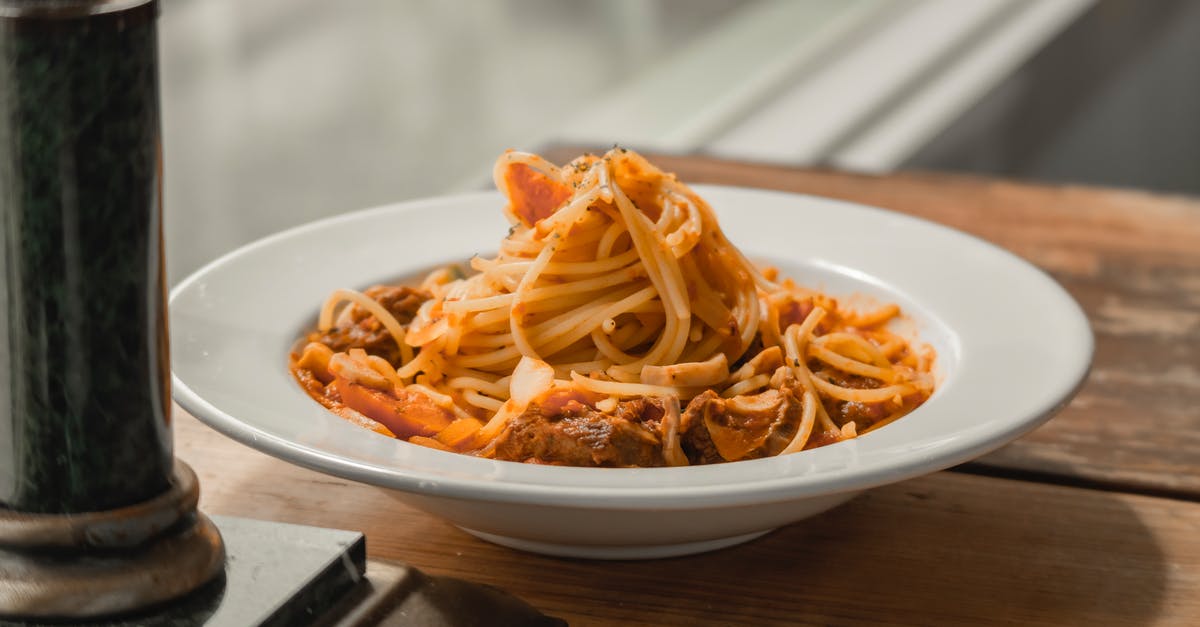 What does it mean for a dish to be called poêlé? - Pasta Dish on White Ceramic Plate