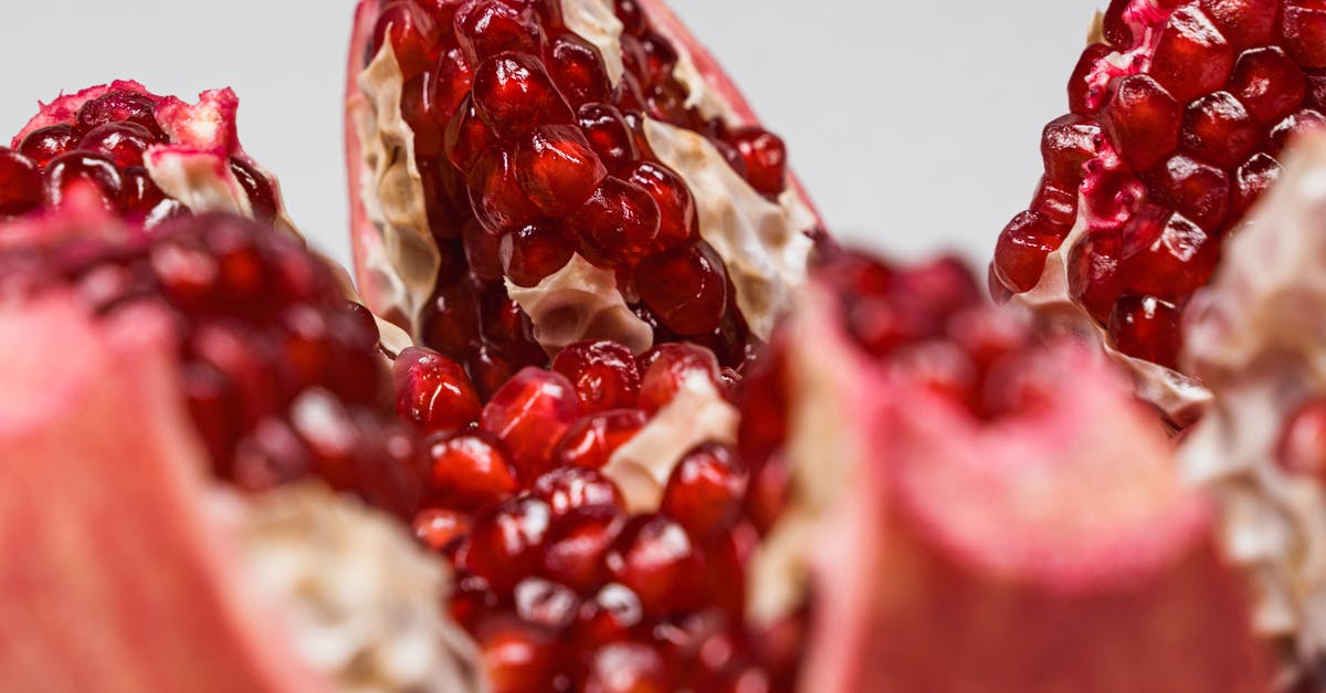 What does it mean when chia seeds are bitter? - Close-Up Shot of a Pomegranate 