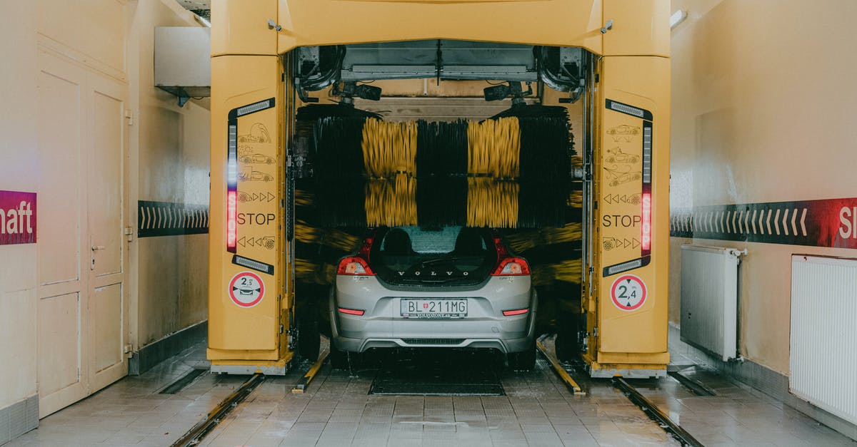 What does Jiro brush on his sushi? - Car Being Washed in a Car Wash