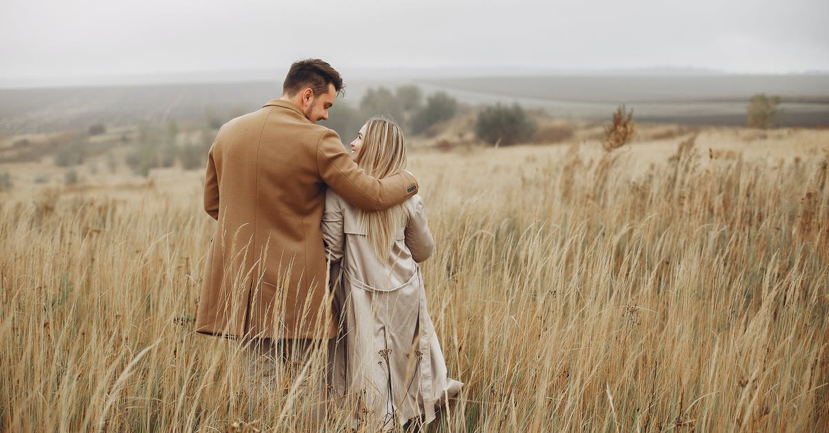 What does the ash content of broken wheat really mean? - Romantic couple hugging in dry field against cloudy sky