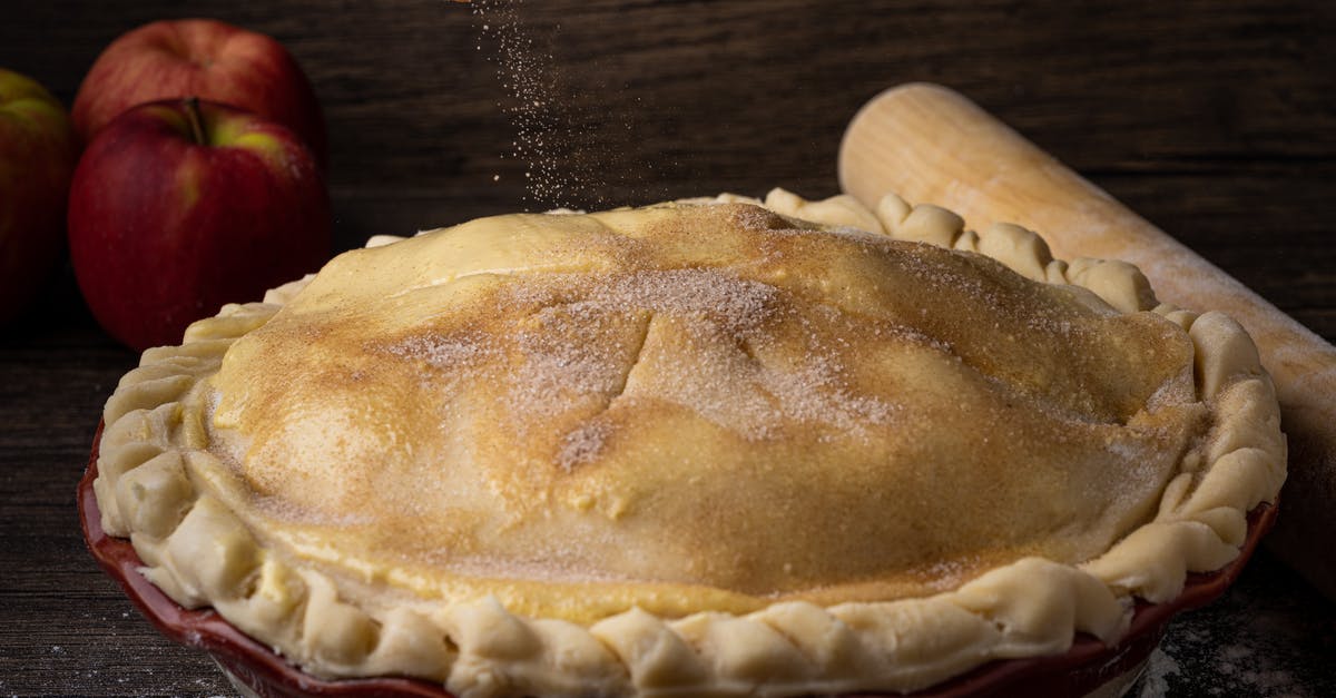 What happens when you bake Winesap apples? - Apple Pie on Brown Wooden Table