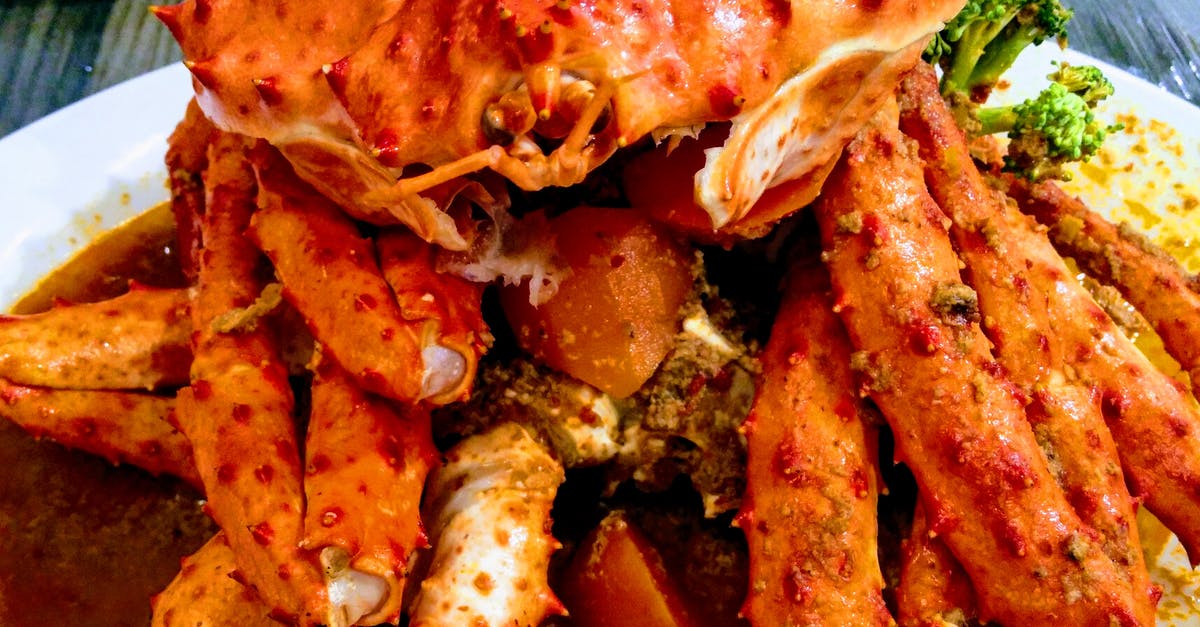 What is a good substitute for oyster sauce (for someone with a shellfish allergy)? - Cooked Crab on White Ceramic Palte