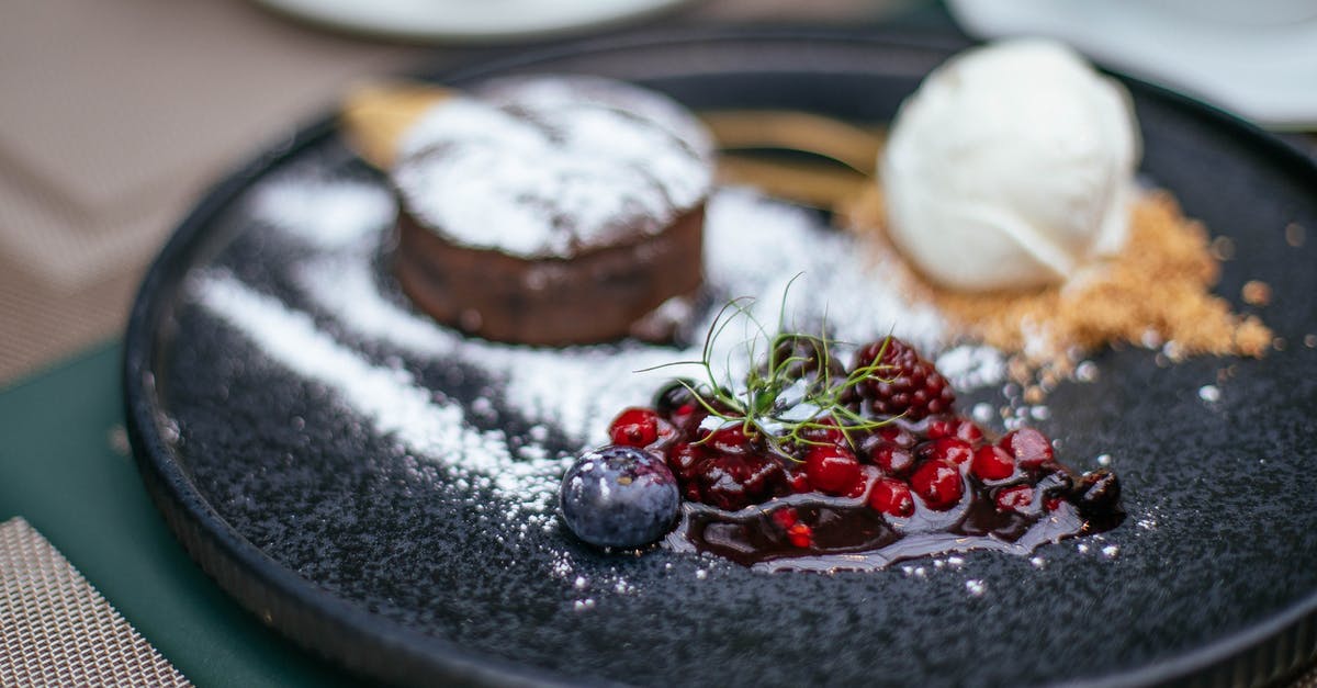 What is caster/castor sugar? - Close-Up View of Dessert With Fruits