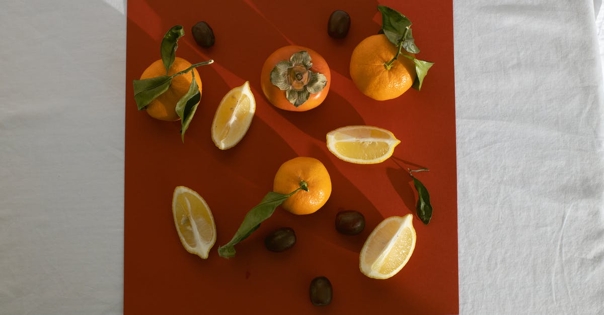 What is early harvest olive oil? - Composition of persimmons lemons and mandarins on table What is early harvest olive oil? - Composition of persimmons lemons and mandarins on table