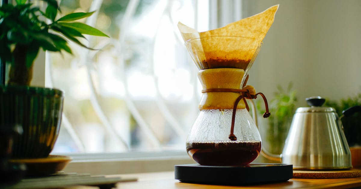 What is filter paper? - Chemex Coffeemaker with Paper Filter