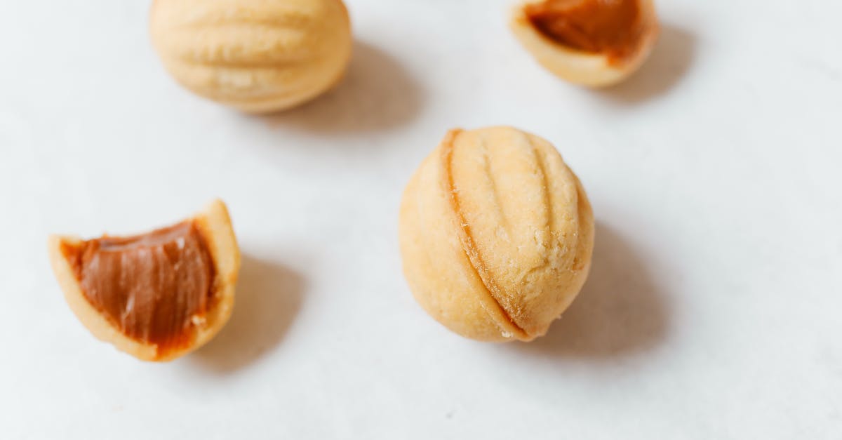 What is meant by "skim" a caramel? - Brown Bread on White Table