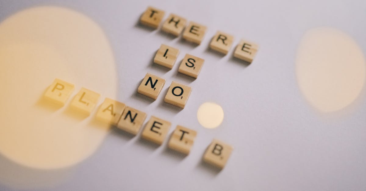 What is "fine ground cornmeal"? - Scrabble Tiles Forming a Save Earth Message