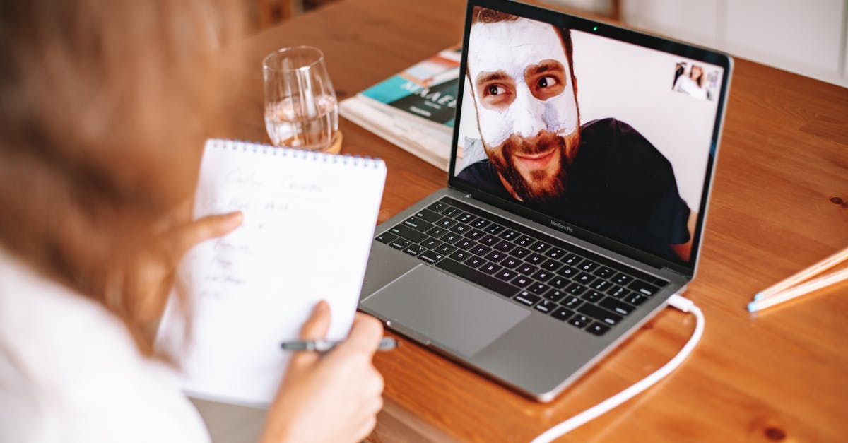 What is sour cream called in Hindi? - Woman on Video Call to a Man in the Laptop Screen Wearing Facial Mask Cream