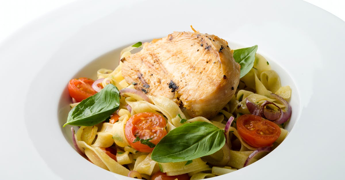 What is the best alternative for tomatoes in chicken curry? - Pasta With Vegetables on White Ceramic Plate