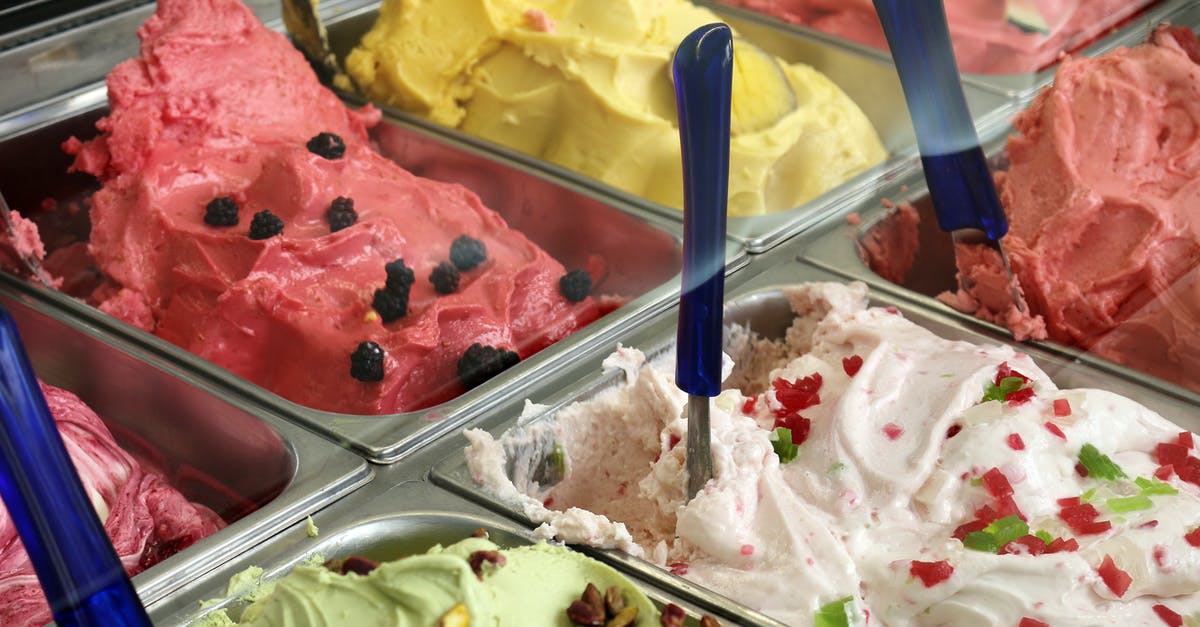 What is the difference between ice cream, gelato, and sorbet? - Assorted Ice Creams