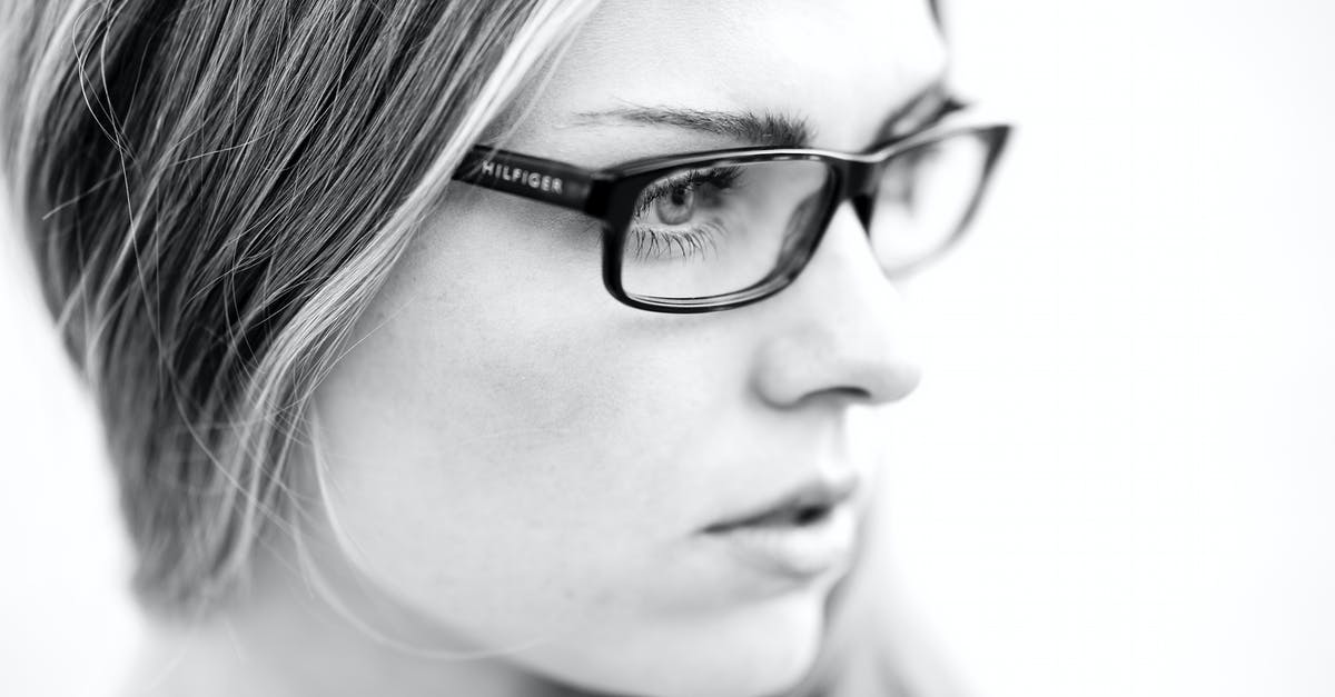 What is the fastest way to cool hot soup? [duplicate] - Grayscale Photography of Woman Wearing Eyeglasses