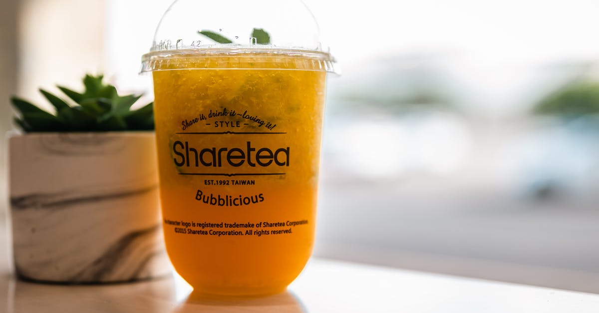 What is the name of a drink made with iced tea and orange juice? - Flavored Cold Tea in a Plastic Cup