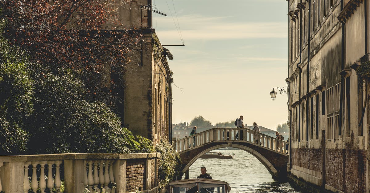 What is the name of this Venetian pastry? - White Concrete Bridge Between Houses