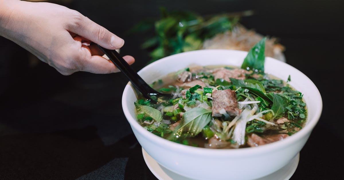 What is the pho "original" chile? - Cooked Food in the Bowl