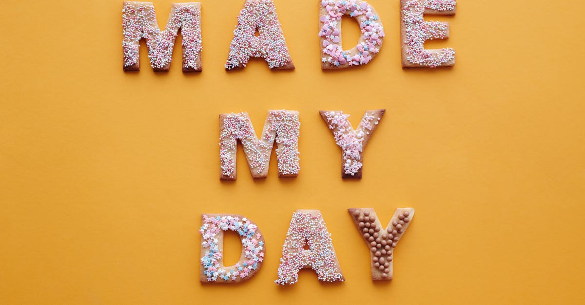 What is the shelf life of cookies made with Greek Yogurt? - Flat Lay of Letter Shaped Cookies