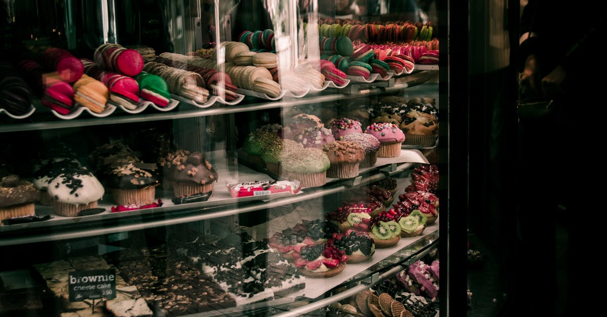 What is the shelf life of cookies made with Greek Yogurt? - Assorted Baked Goods on the Display Shelf