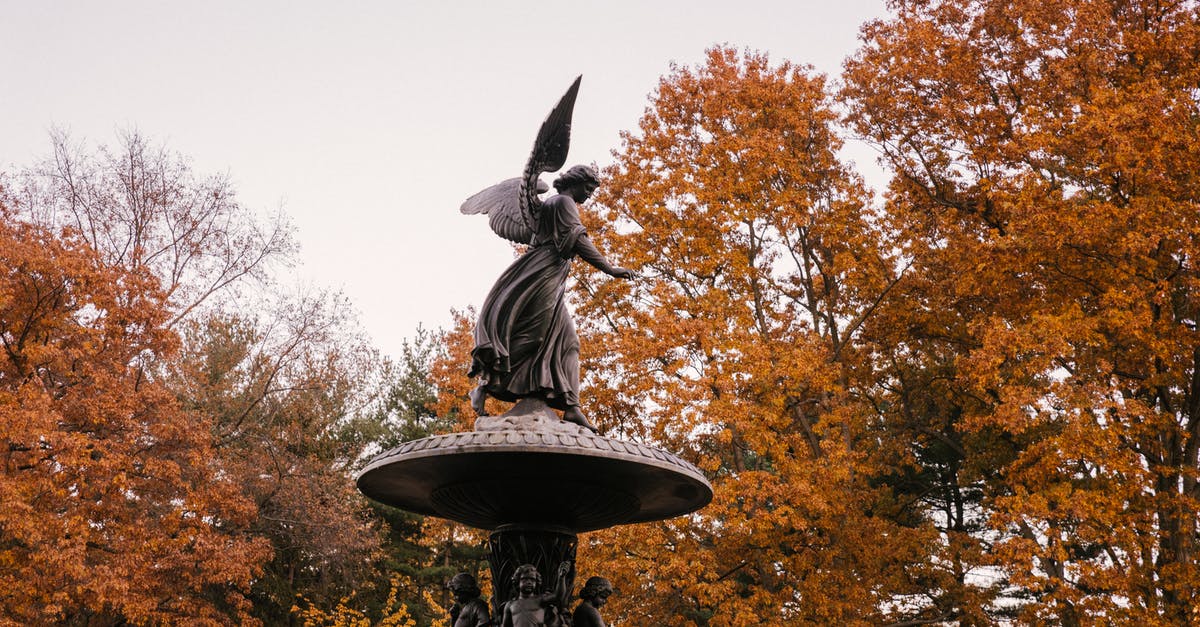 What is the US equivalent of Golden Syrup (UK)? - Statue of angel in peaceful autumn park