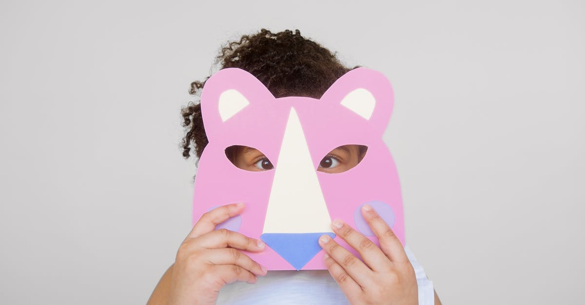 What is this cut of meat? Ideas on what to make? - Girl Covering Her Face With a Cutout Animal Mask