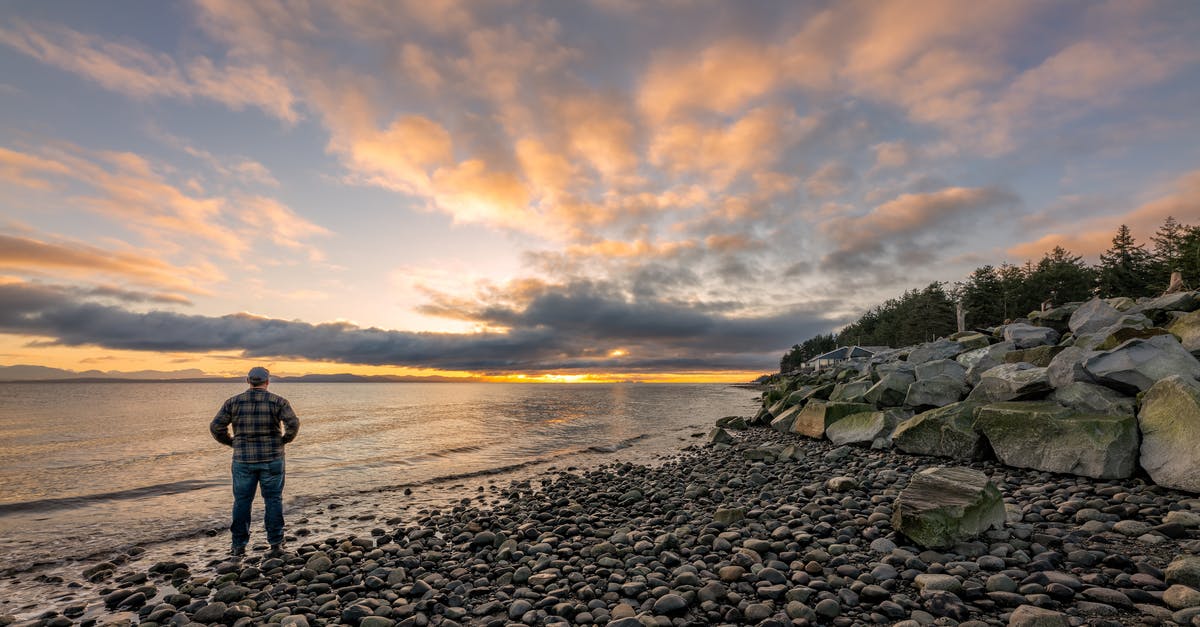 What is yellow rock sugar, for pho? - Man Standing on Rocky Shore during Sunset
