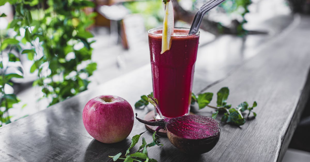 What kind of apple fermented drink did I just make? - Apple and Beetroot Smoothie 