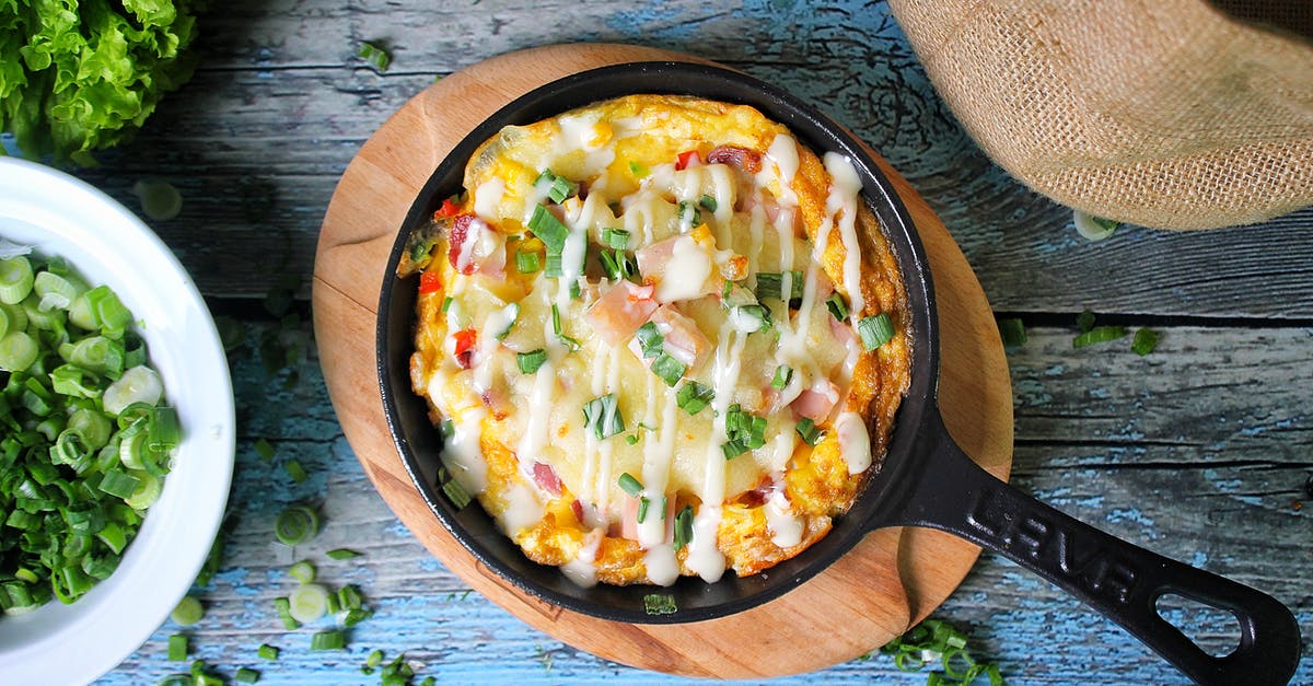 What skillet pan to use for making spring rolls wrappers? - A Baked Casserole on Cast Iron Skillet