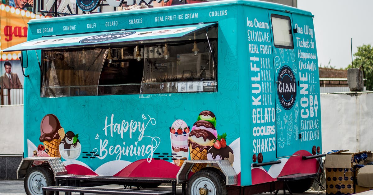 What style of icing is this please? - Blue and Pink Food Truck