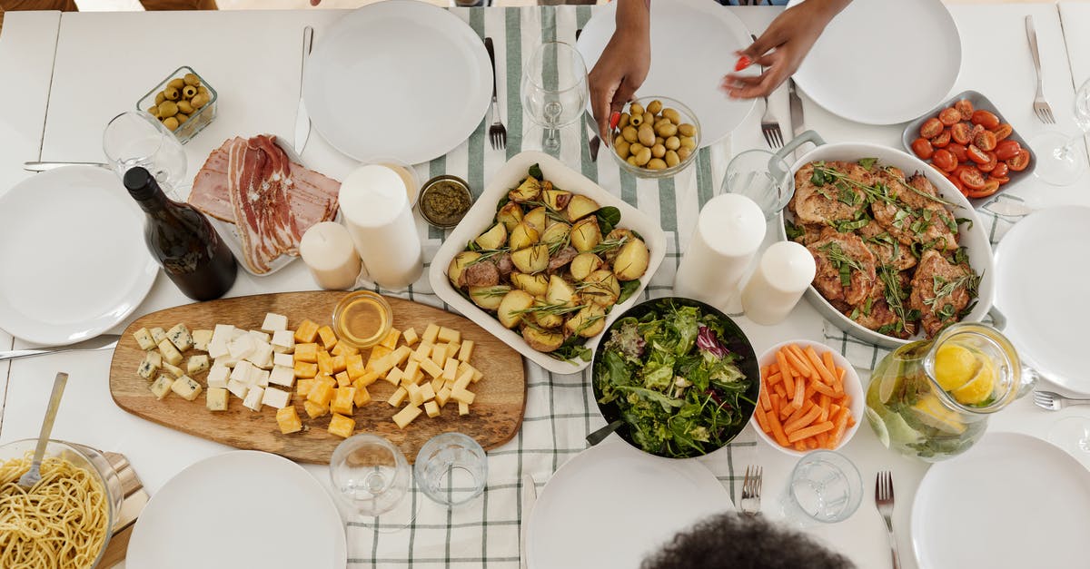 What to do with dehydrated potatoes tainted black? - People Standing in Front of Table With Foods