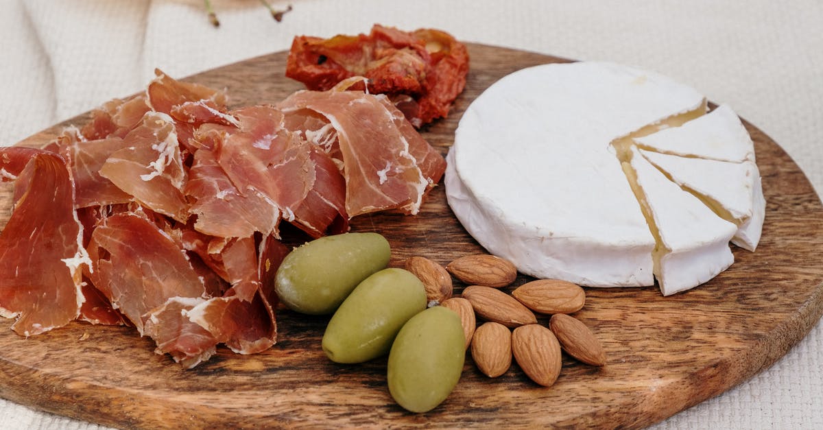 What to do with leftover almond peel? - Sliced Meat on Brown Wooden Chopping Board