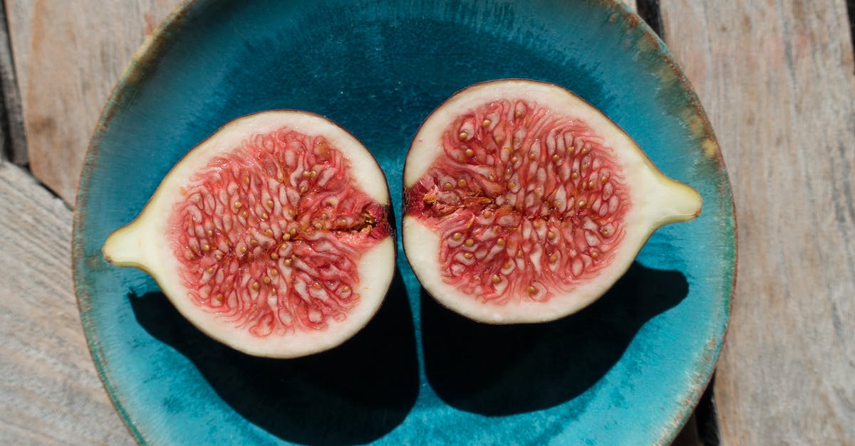 What to do with under ripe figs? - Red and Yellow Fruit