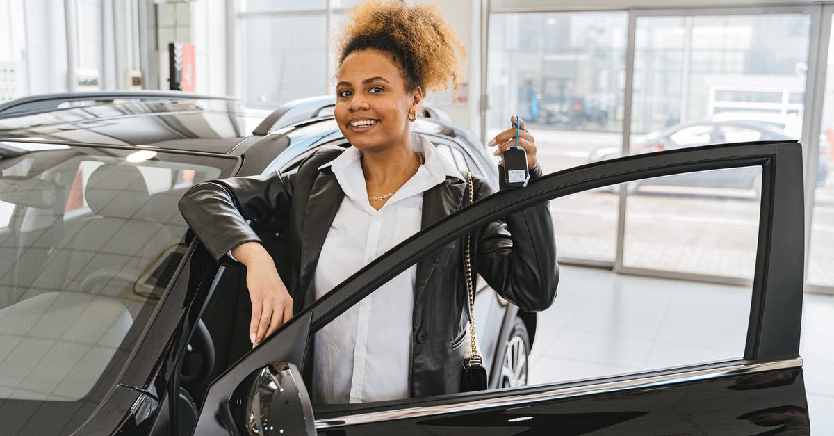 What to look for when purchasing a blender? - Woman in Black Blazer Standing Beside Black Car