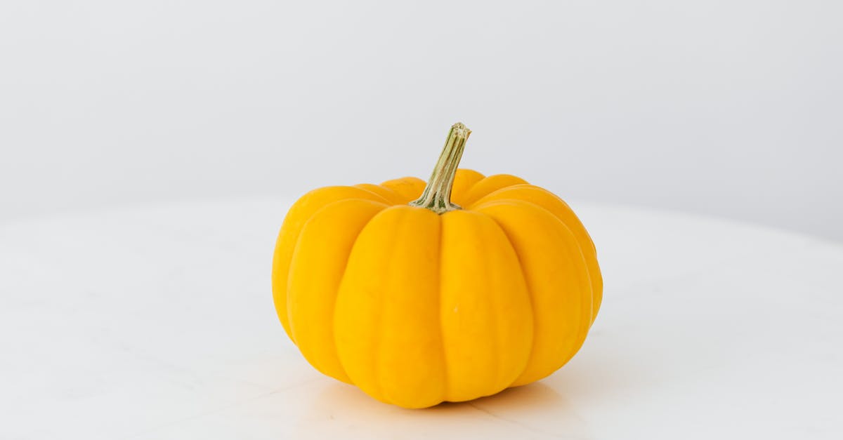 What vegetable might be called a Worchester? - Yellow Pumpkin on White Surface