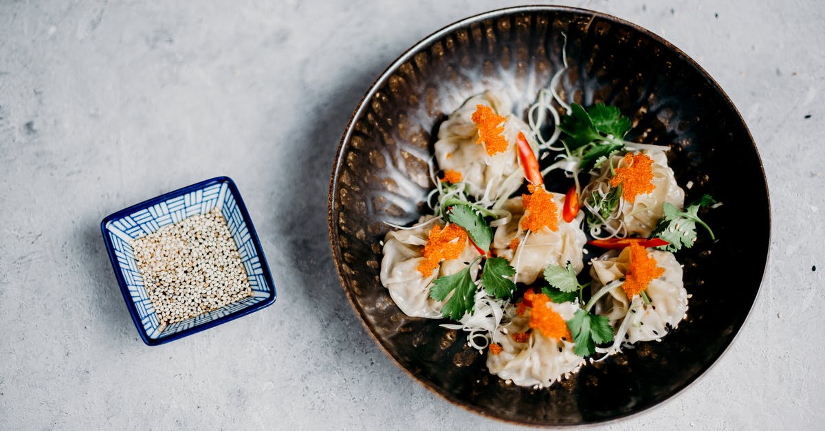 What vegetables should I add to a japanese curry? [closed] - Dumplings With Veggies in Brown Bowl