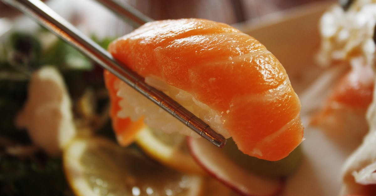 When should I put salmon in my rice cooker? - Sushi