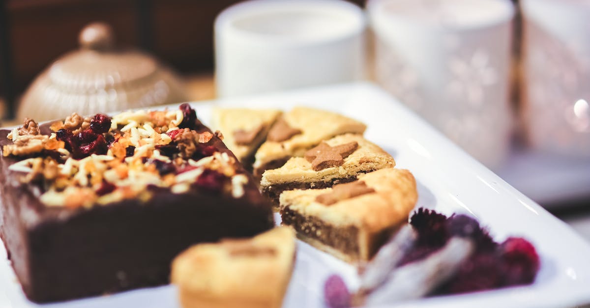 When should one ice christmas fruit cakes - Cake on a White Plate