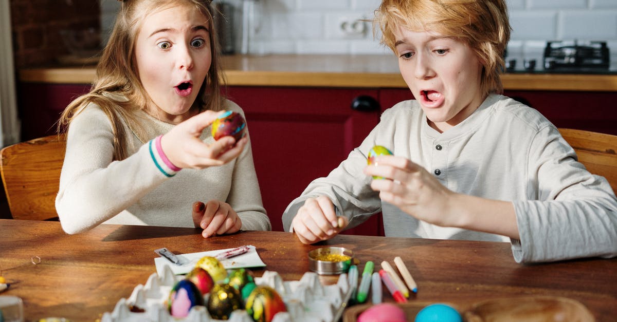 When to bring eggs whites to room temperature? - Kids Making Easter Eggs