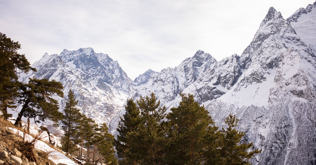 When to season popcorn? - Green Trees Near Snow Covered Mountain