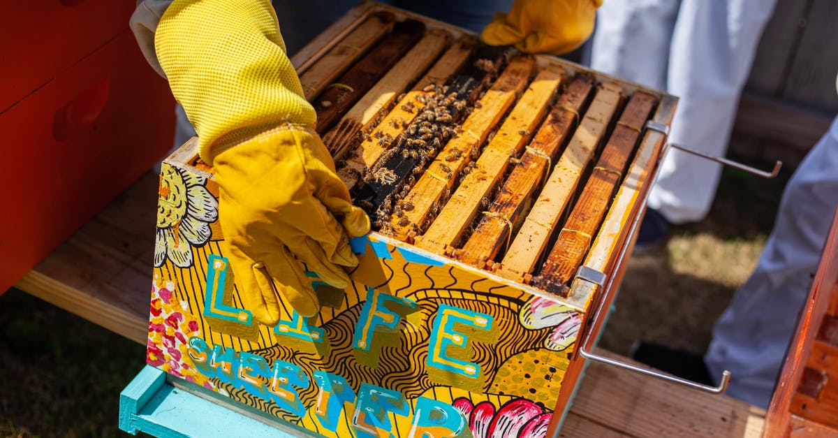 Where can I find food-grade beeswax to make Canelé? - Brown Wooden Crate With Bees