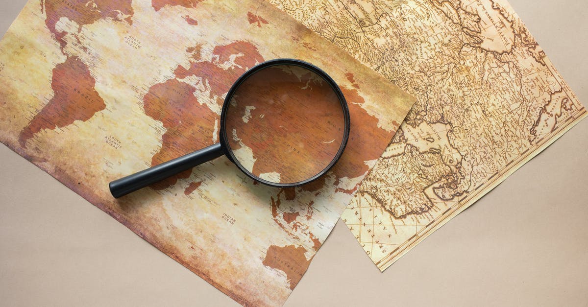 Where can I find information on a given pan's bottom diameter? - Magnifying glass placed on maps