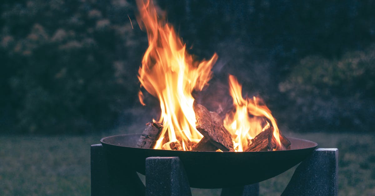 Who originated the dangerous avocado-pitting technique? - Photography of Wood Burning on Fire Pit