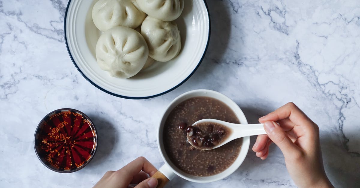 Why are my Baozi shrinking? - Round White Ceramic Bowl