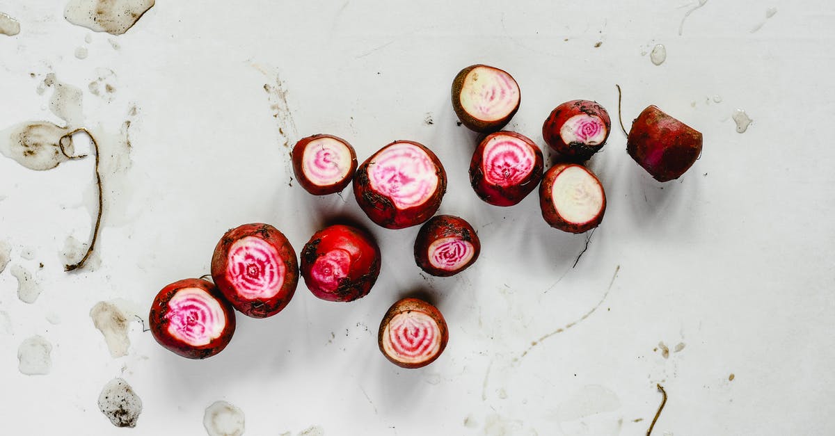 Why are my beets not fermenting? - Beetroots Over White Surface