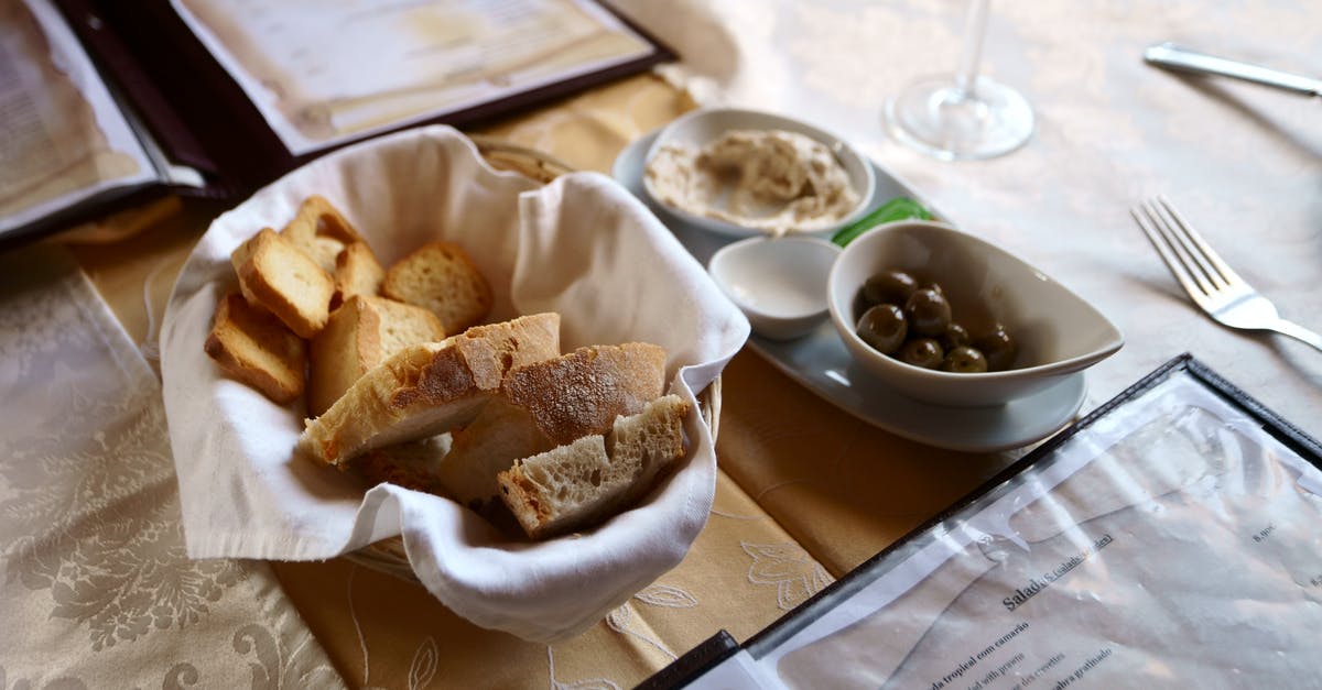 Why are olives always better at the restaurant? - Baked Bread on Basket Besides White Ceramic Bowl