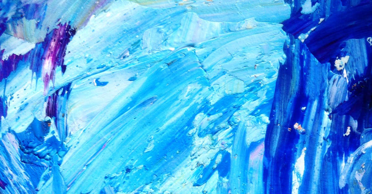 Why are Parathas smeared with fat/oil within layers? - Blue and White Abstract Painting