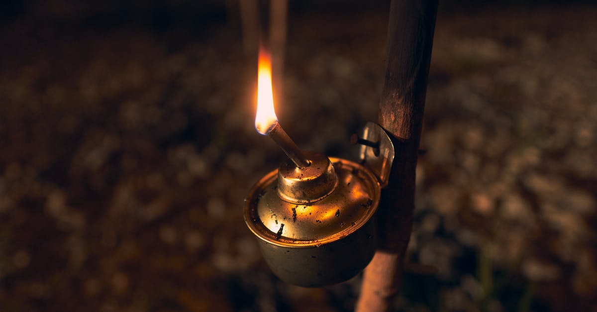 Why blend soup in blender if you can use a stick blender? - Lighted Candle in Brass Holder Why blend soup in blender if you can use a stick blender? - Lighted Candle in Brass Holder