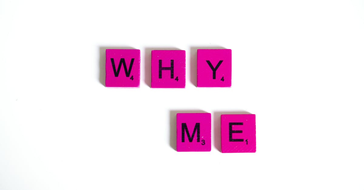 Why did my Crème Fraiche split? - Pink Scrabble Tiles on White Background