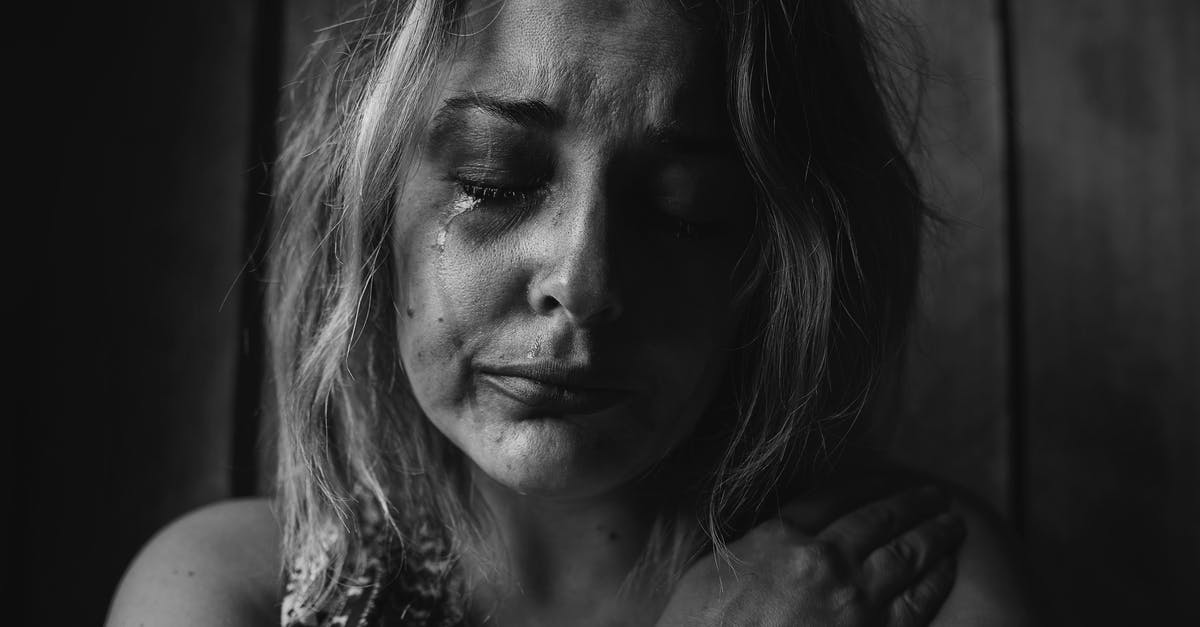 Why did my fondant tear? [closed] - Woman Crying