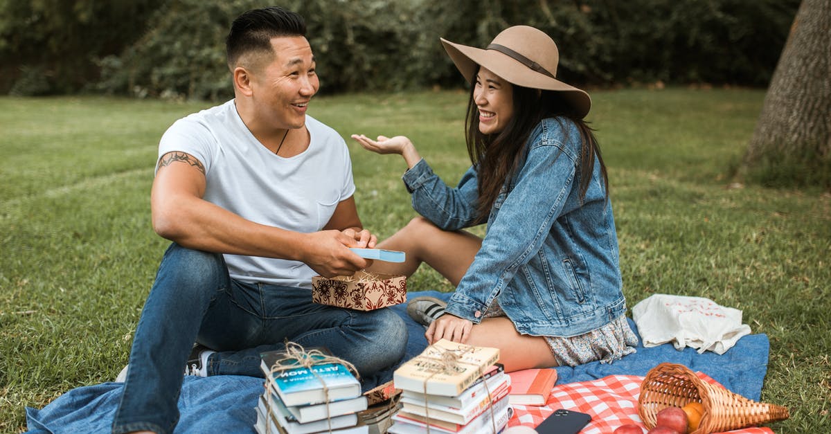 Why didn't my apples caramelise? - Couple Sitting on Picnic Blanket in the Park and Smiling