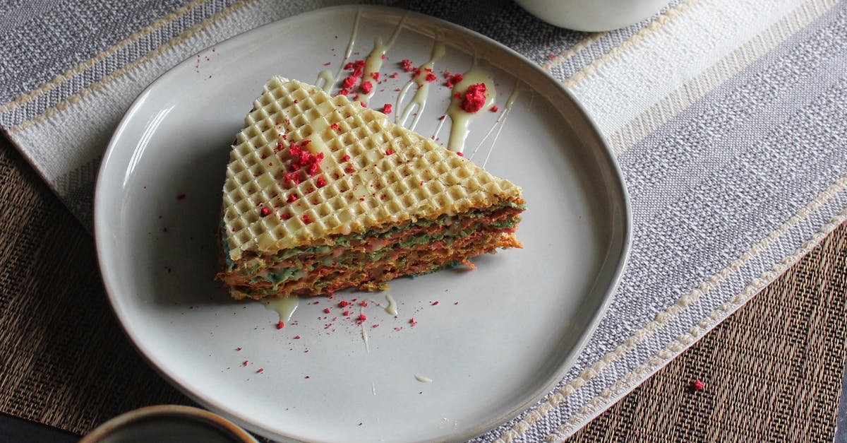 Why do all meal replacement drinks have sweet flavours? [closed] - Sliced Cake on White Ceramic Plate