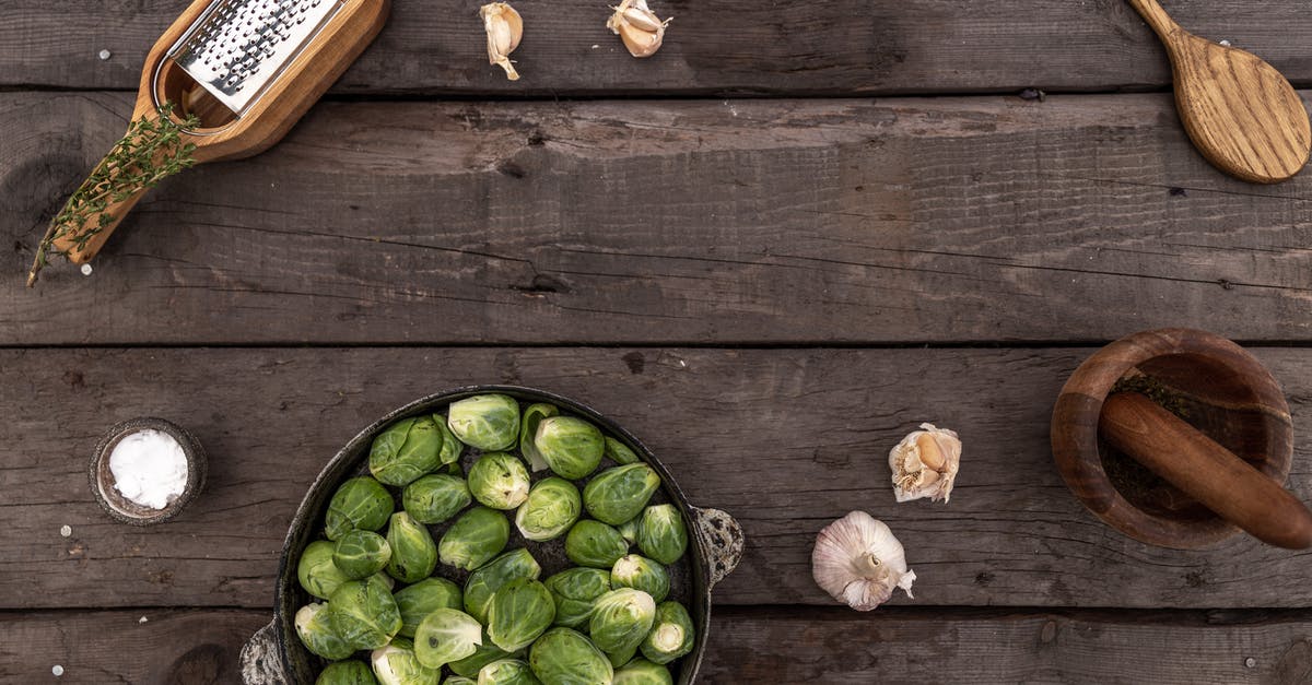Why do brassicas like cauliflower or brussels sprouts sometimes taste bitter, and (how) can I avoid it? - Flatlay Shot Of Brussels Sprouts On Round Bowl